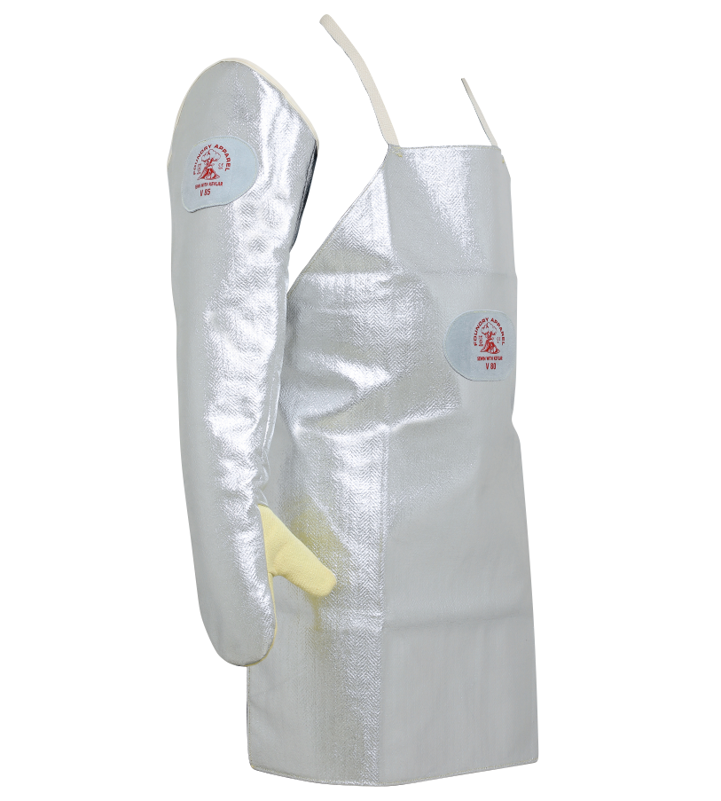 ALÜMİNİZE KEVLAR® DÖKÜMCÜ ELDİVENİ, 83 cm